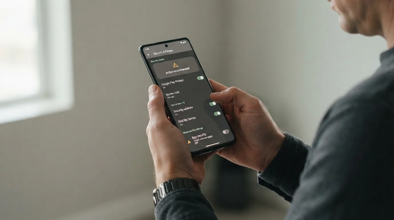 Android-Sicherheitseinstellungen für die Installation von Apps aus unbekannten Quellen