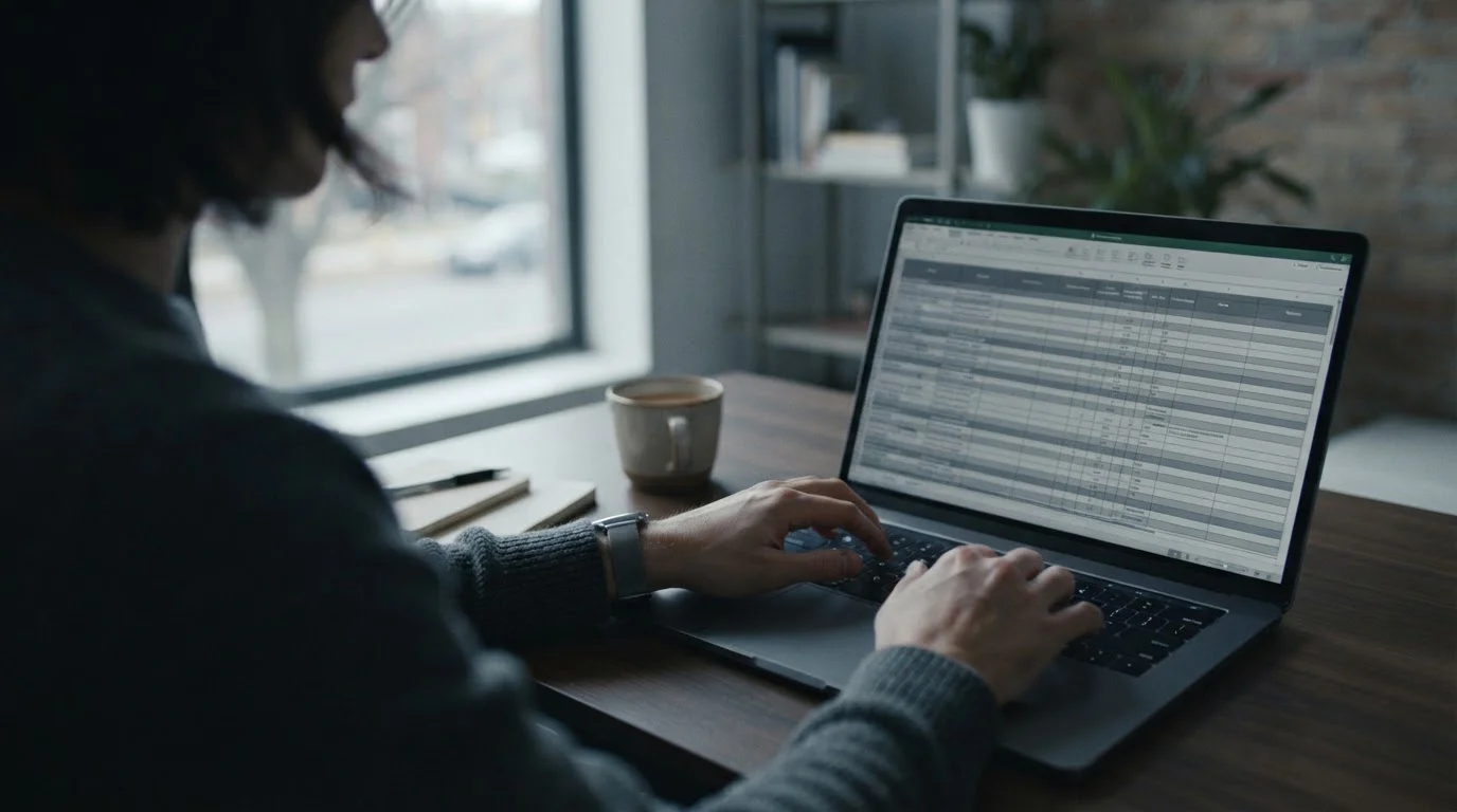 Überprüfung der GGL-Whitelist auf einem Laptop-Bildschirm