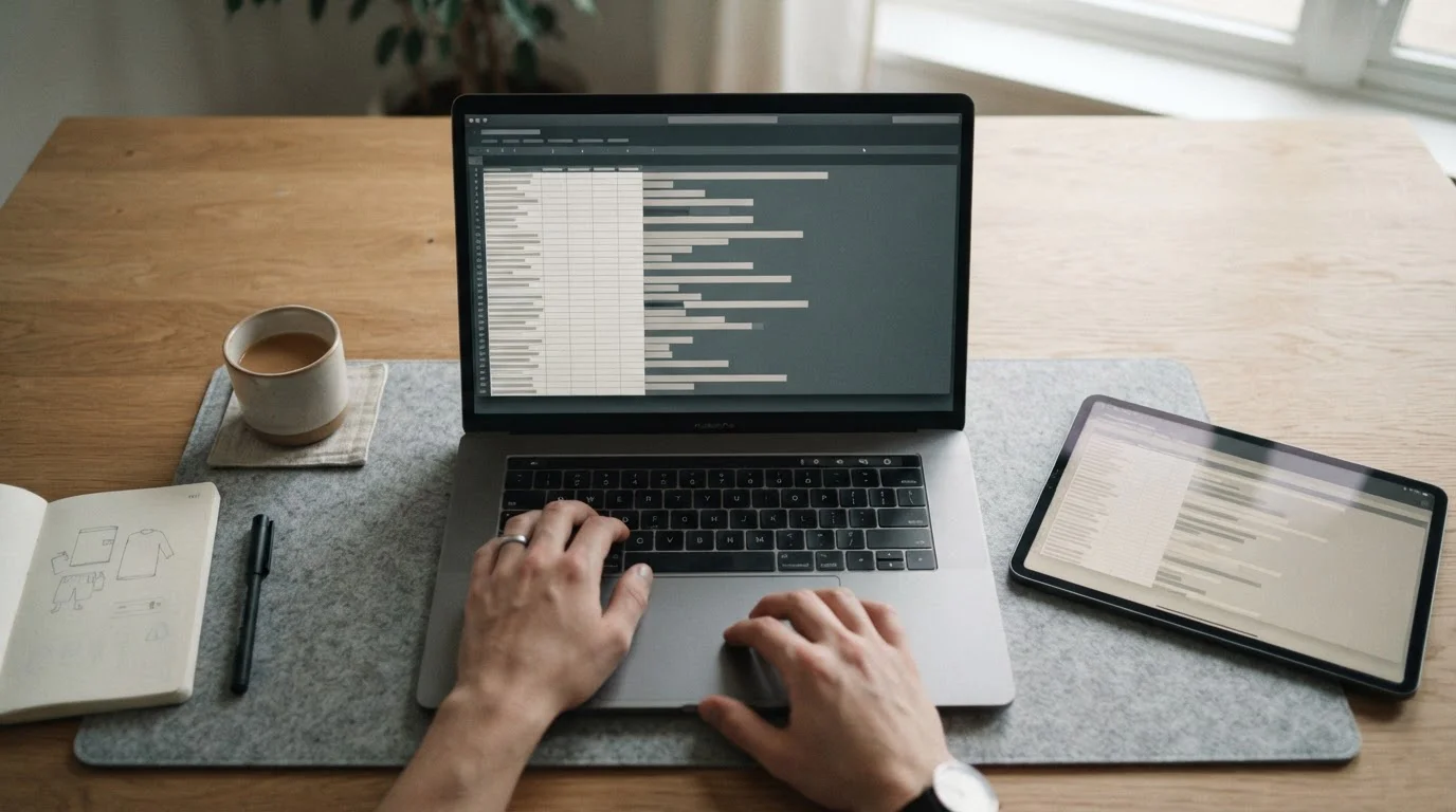 Arbeitsplatz mit Laptop zur Analyse verschiedener Mindesteinzahlungen bei Wettanbietern